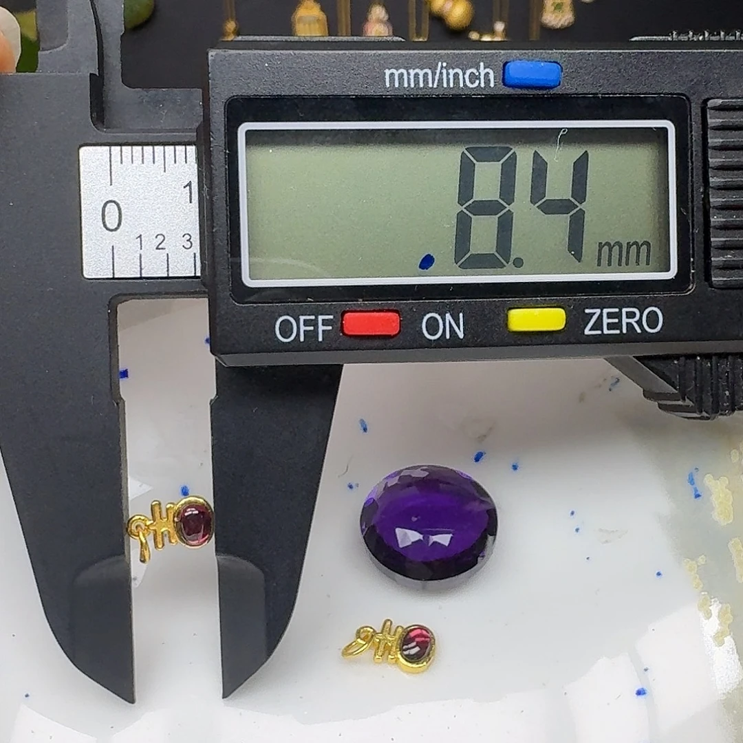 颈饰银S925镶嵌紫晶紫水晶925镶嵌51