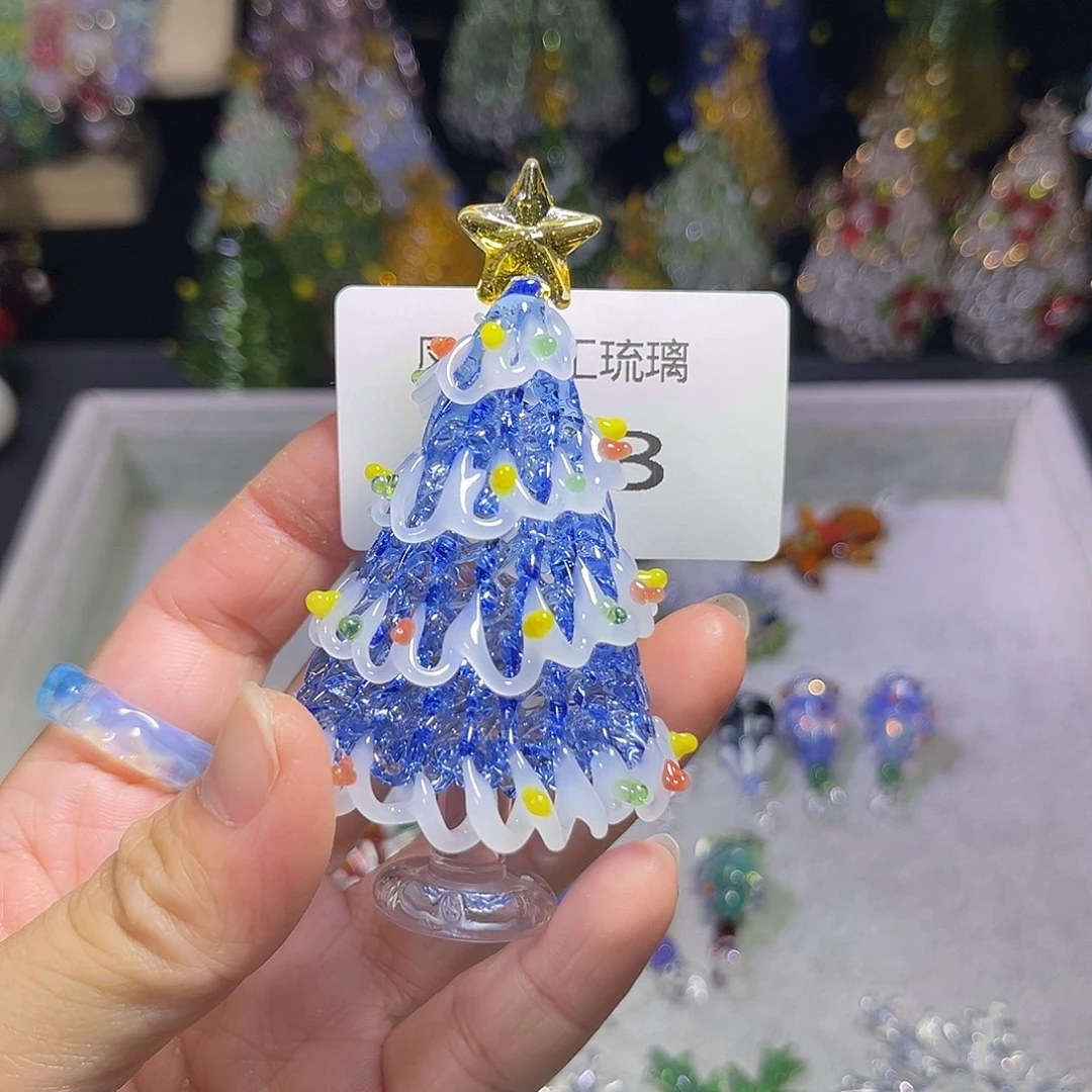 玻璃吊坠（不含链）538圣诞树