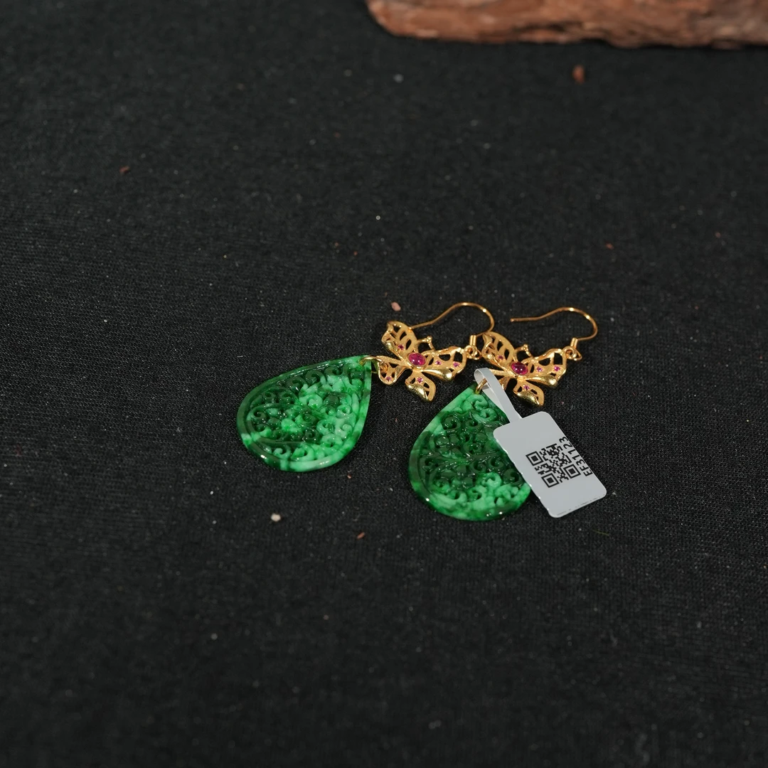 非金属锦纶耳饰 香港王老板-饰品耳饰kh749