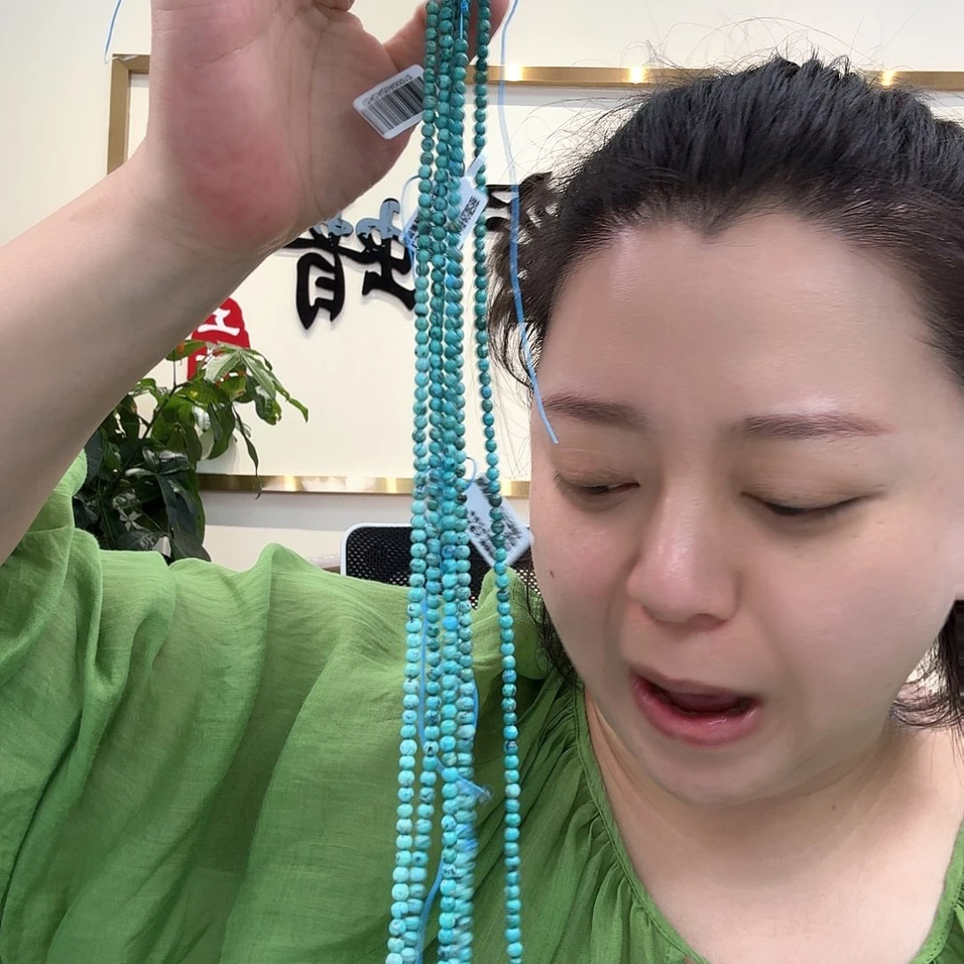 未镶嵌绿松石珠宝奇石10 多样性发货发其一