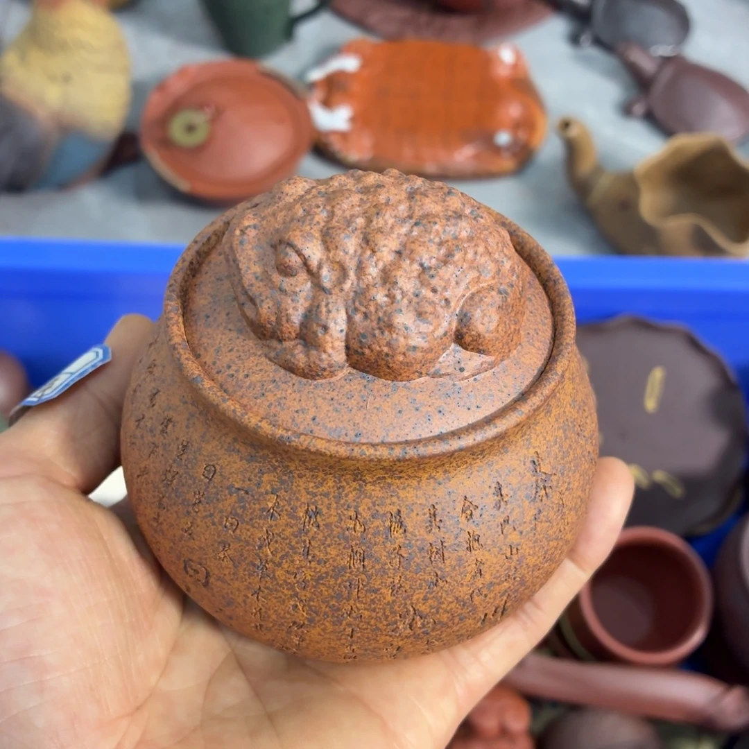 紫砂茶杯放漏放漏放大漏了