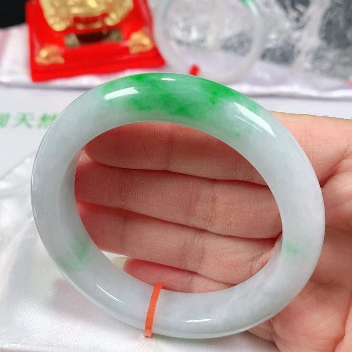 未镶嵌手镯翡翠   编号DH1230 正圈54