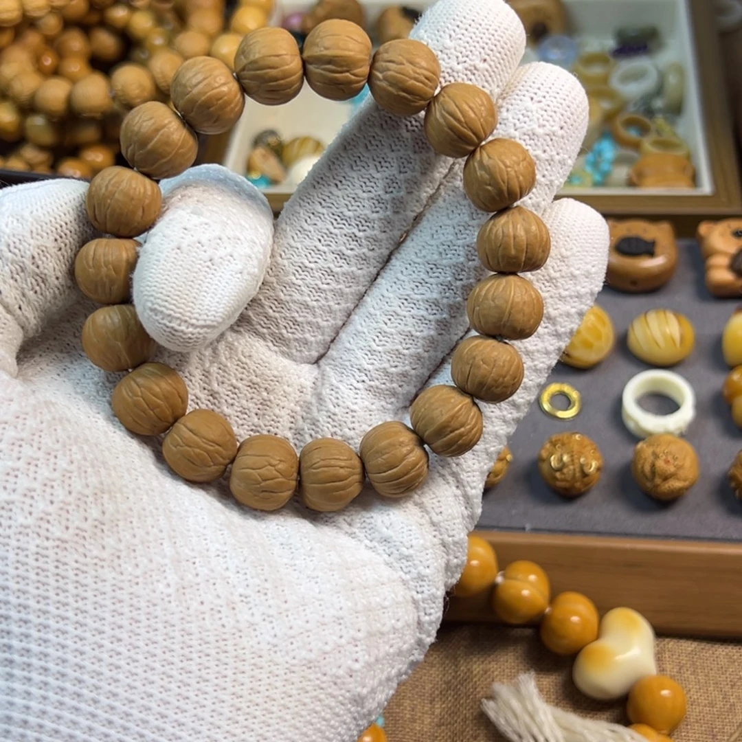 猴头核桃吊坠南瓜原皮一刀未动