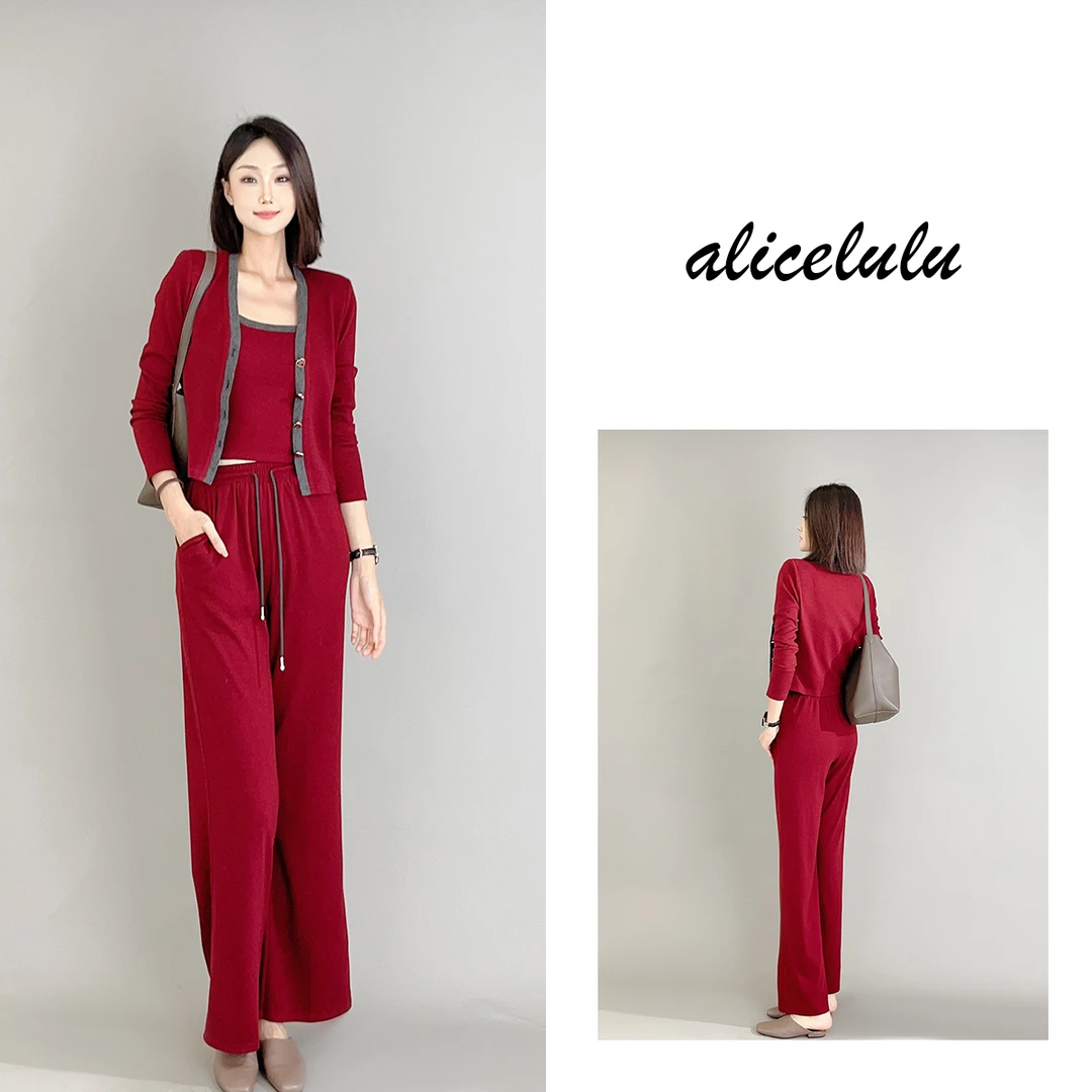 6 alicelulu“懒人福音”女装套装三件套慵懒随性S2139262T