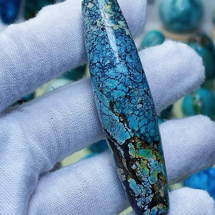 未镶嵌绿松石天珠