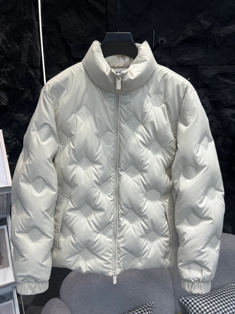 【豪哥专属】8805-6秋冬新款钢压立领领情侣款宽松百搭羽绒服