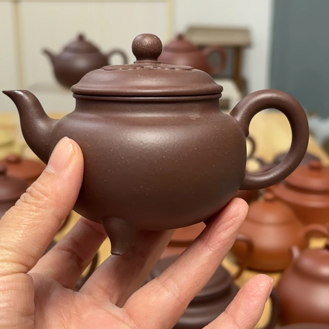 茶壶紫砂大彬如意底槽清150cc