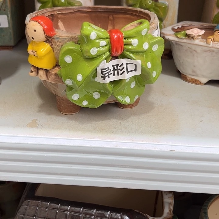 紫砂花盆粗陶材质多肉花盆