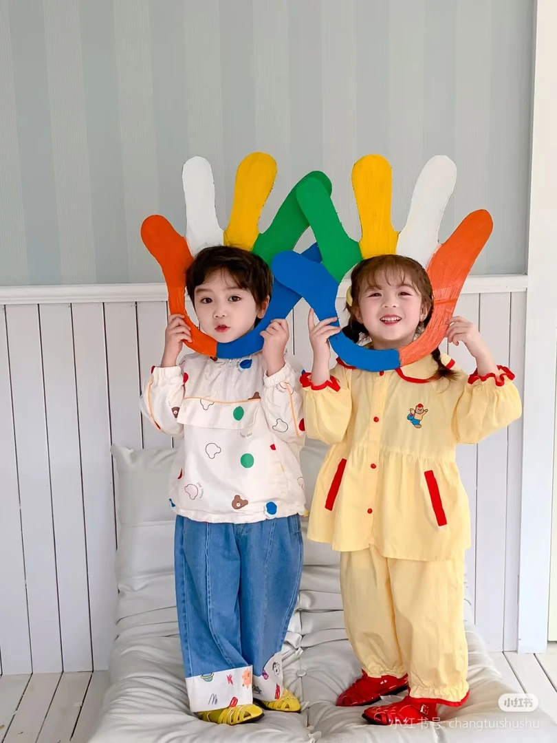 2025新款秋冬儿童高品质英伦时装套装连体外套