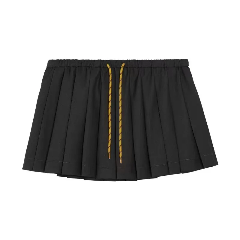 JOUOCOKO ｜25AW 秋冬系列松紧腰头百褶短裙