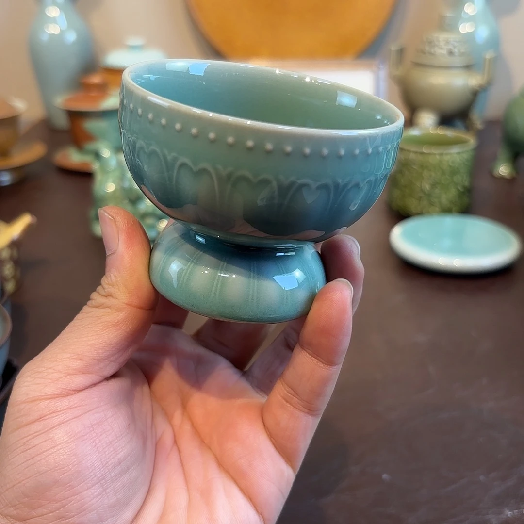 瓷片龙泉青瓷福利青瓷