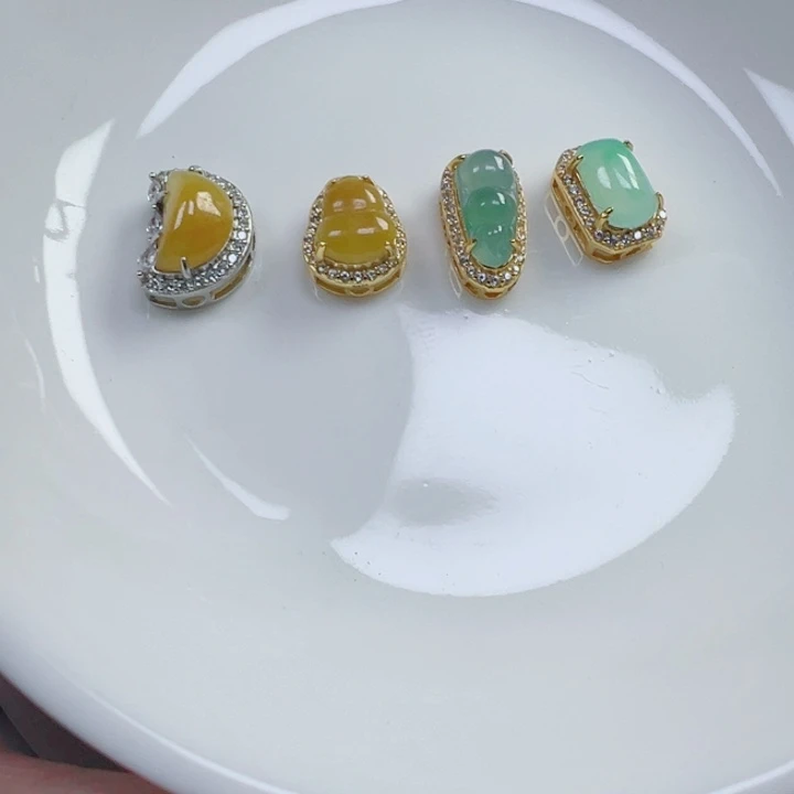 ～***羽散珠翡翠翡翠四个