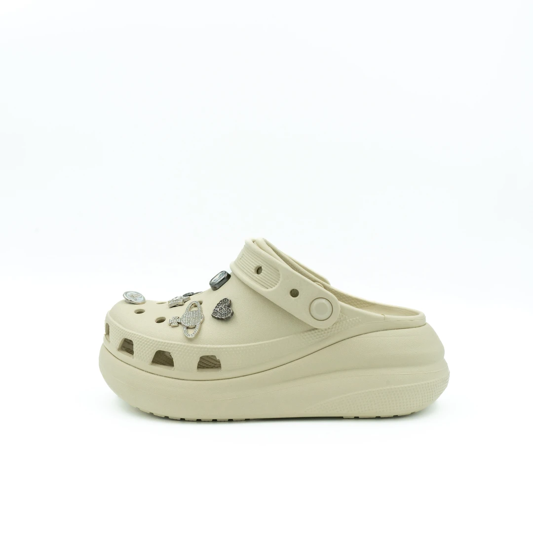 【冰姐】新款泡芙洞洞鞋舒适柔软居家外穿不臭脚2025夏季洞洞拖