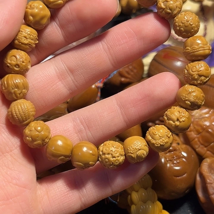 橄榄核手串/手链猴头1.12卡通多宝