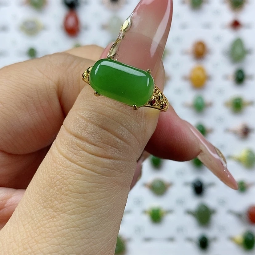 【闪购商品】和田玉纯天然和田玉和田玉银S925镶嵌