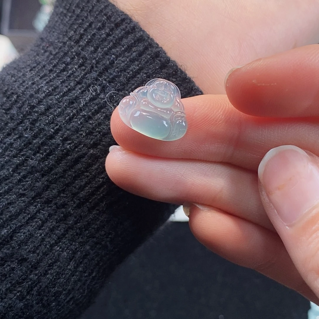 翡翠颈饰未镶嵌@*妍天然翡翠