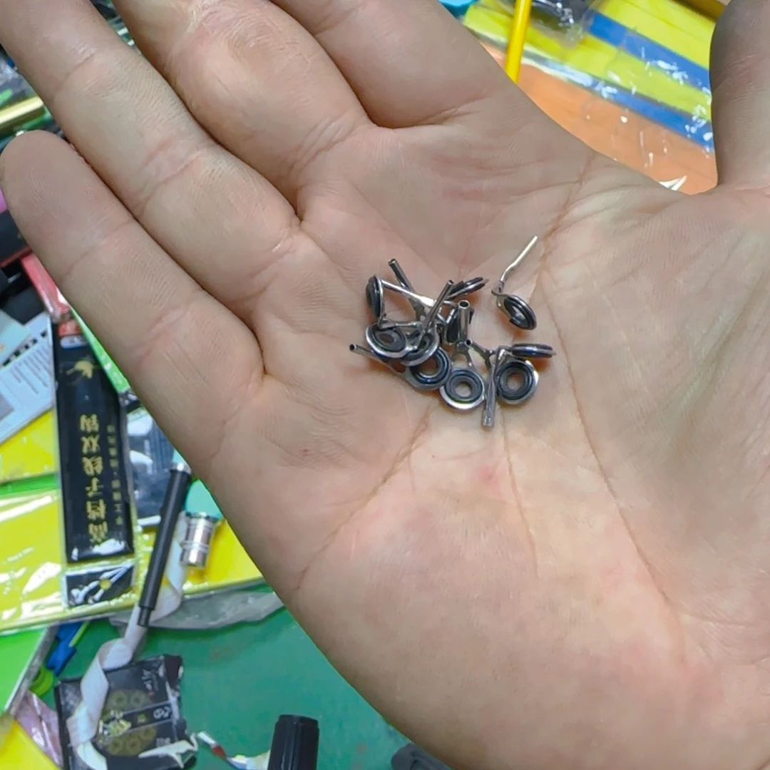 海杆顶环一共10个。。