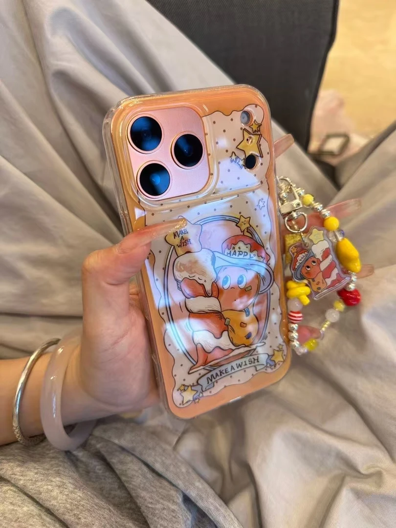 围边波点大蜡烛星星人适用苹果17Promax手机壳vivo华为oppo小米15