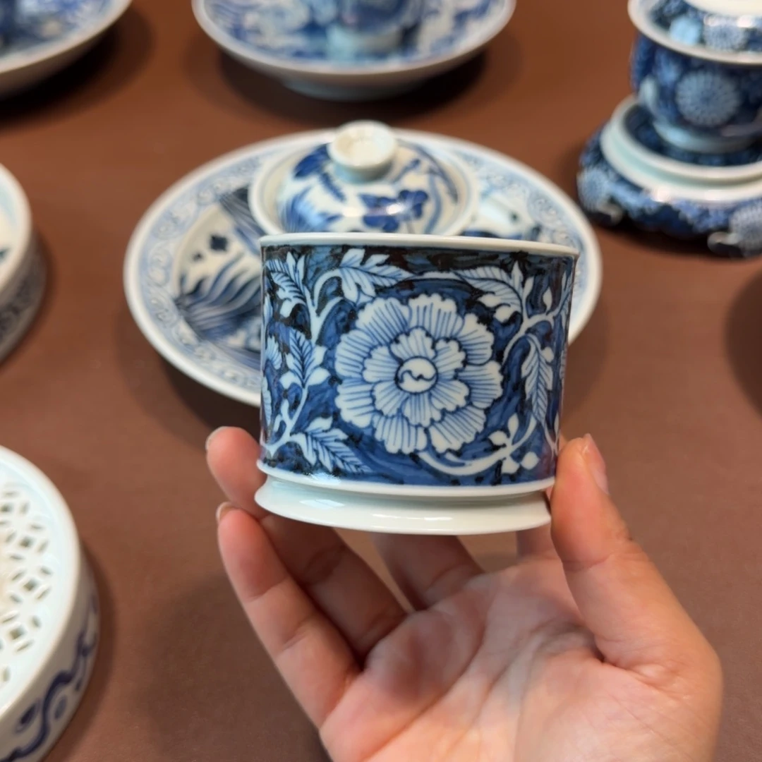 手工手绘茶具主人杯