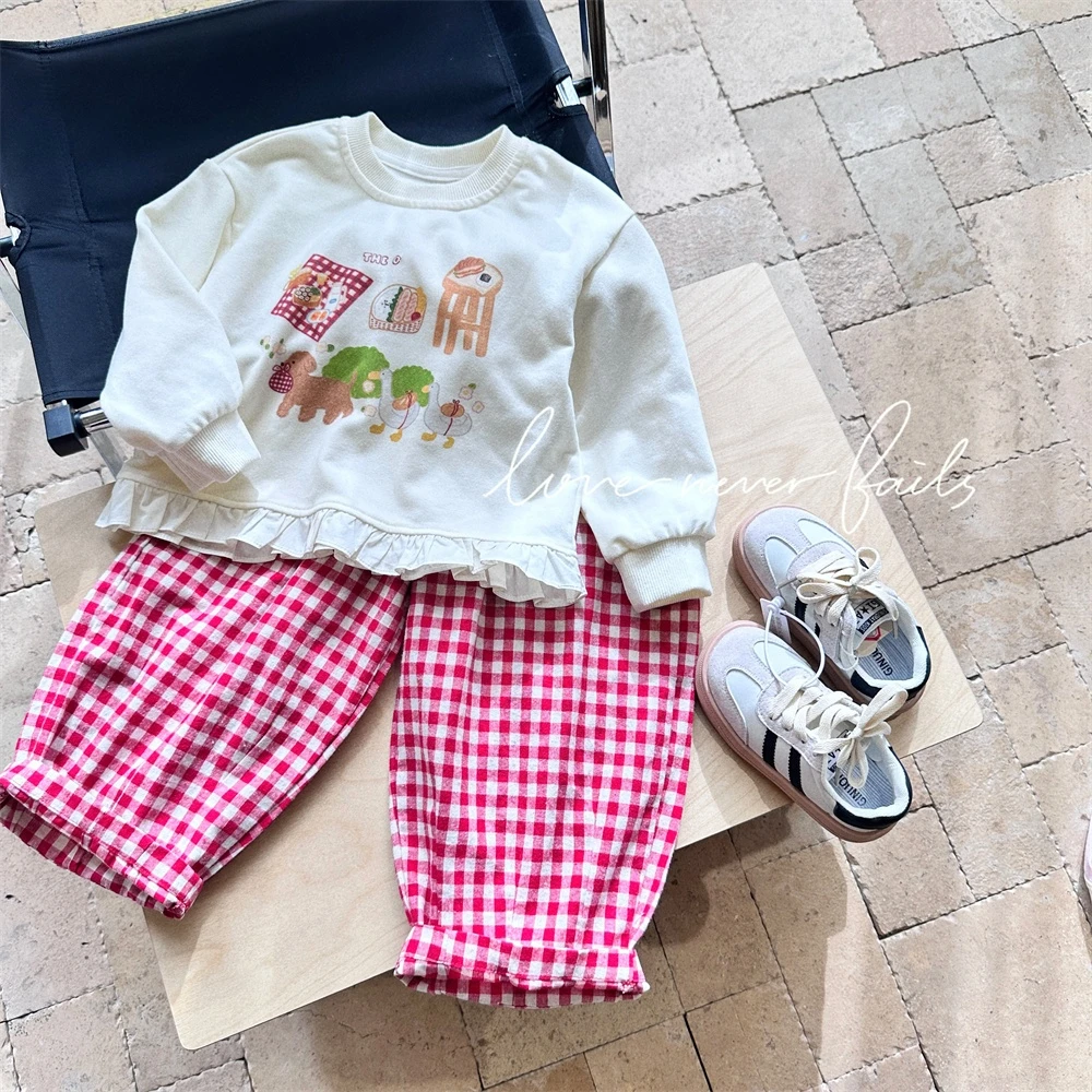 泡塔25·秋~格子休闲裤8585（汉服）