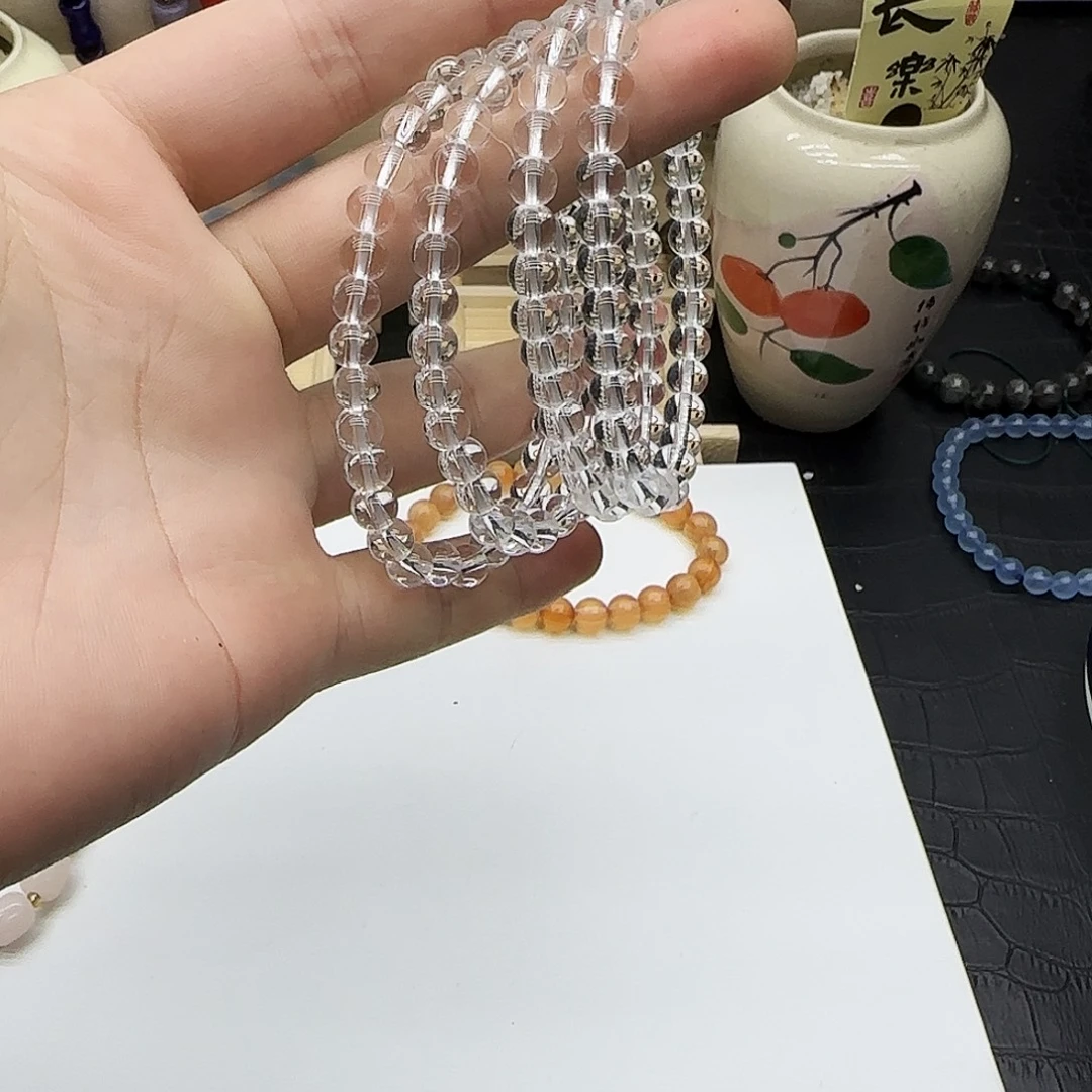 未镶嵌水晶手链水晶