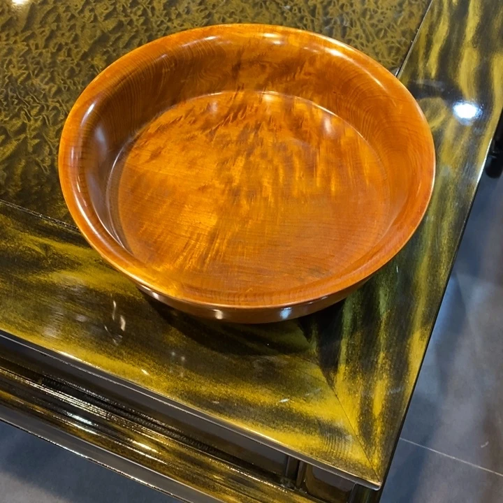 农***夫楠木聚宝盆一木挖水波一个