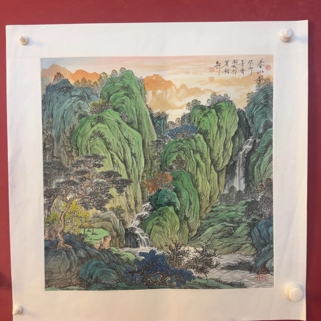 火***底横款精品书画作品欣赏