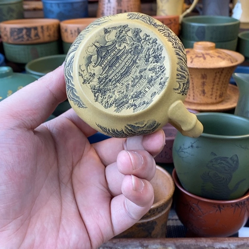 【闪购商品】紫砂杯子宜兴全手工紫砂杯
