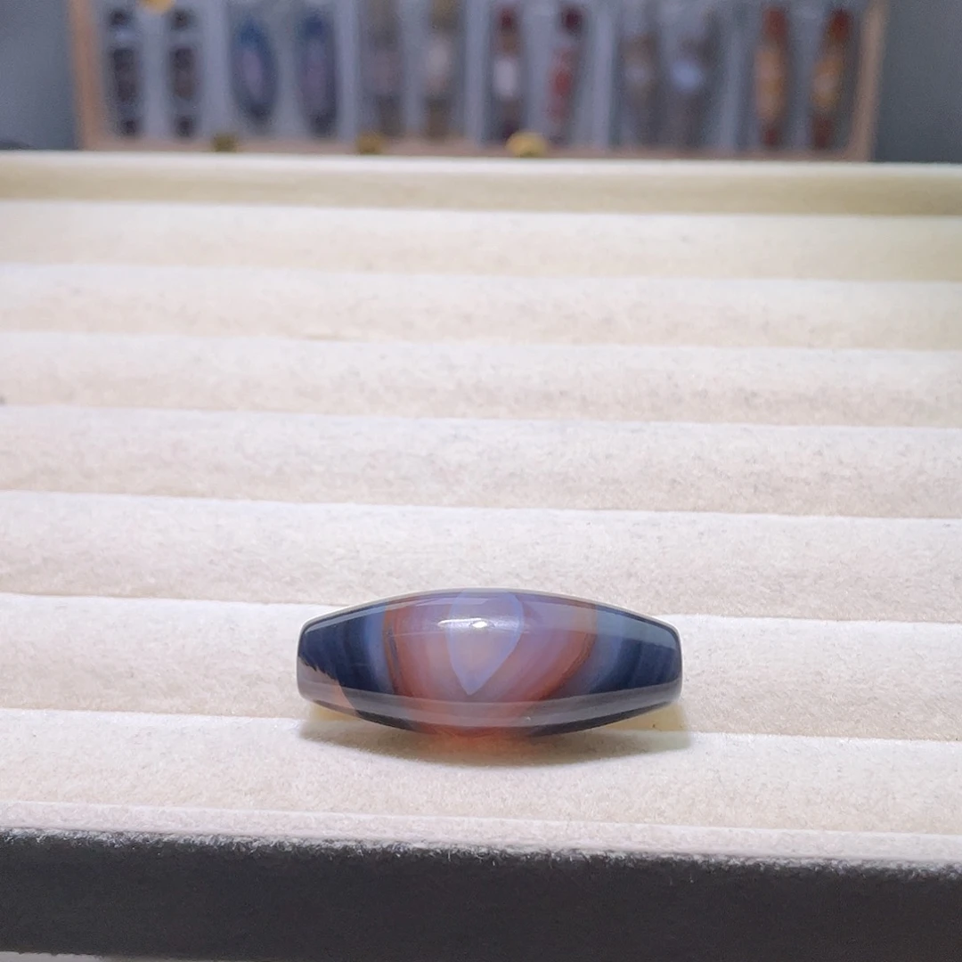 炎***风玛瑙/玉髓未镶嵌珠宝半成品