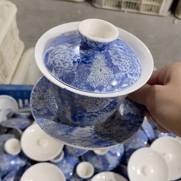 茶具微瑕，介意勿拍