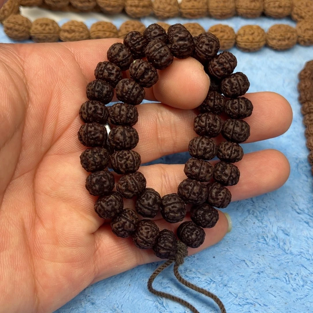 金刚菩提手串微瑕纯血老树王