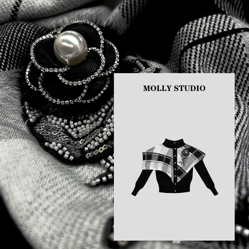 【优雅知性】Molly 时尚气质简约 上衣 M2025716
