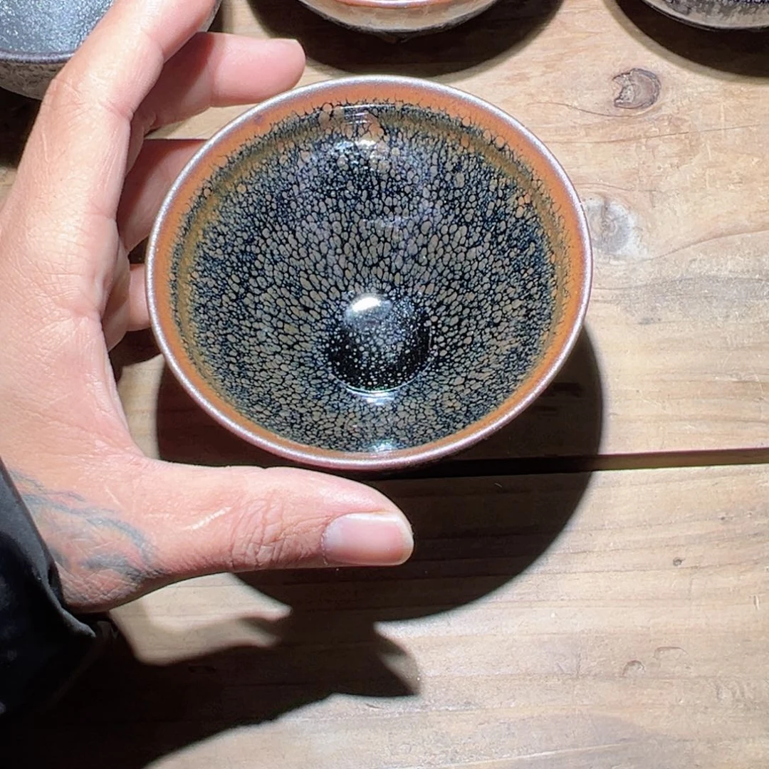 茶盏老木头柴烧建盏精选18