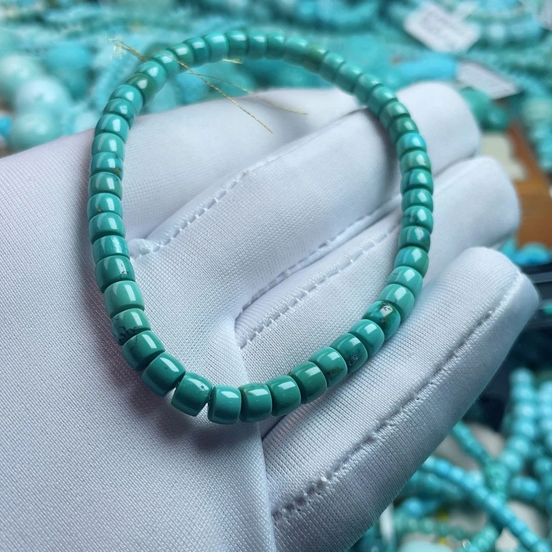 未镶嵌绿松石珠宝奇石小*?