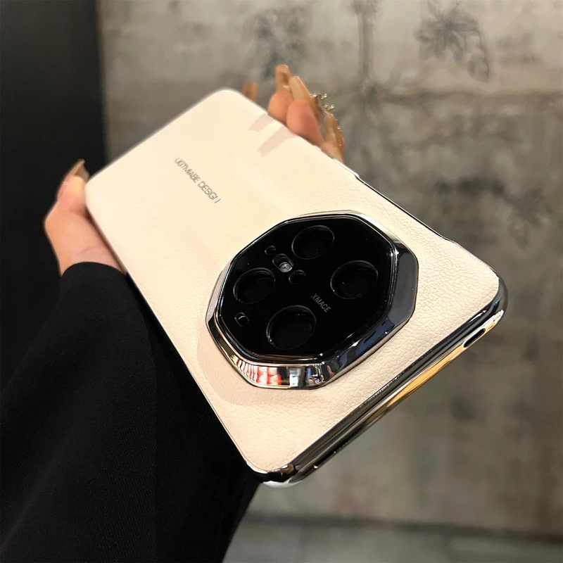 适用华为Mate70Pro秒变RS非凡大师电镀Mate60Pro+/m70手机壳商务