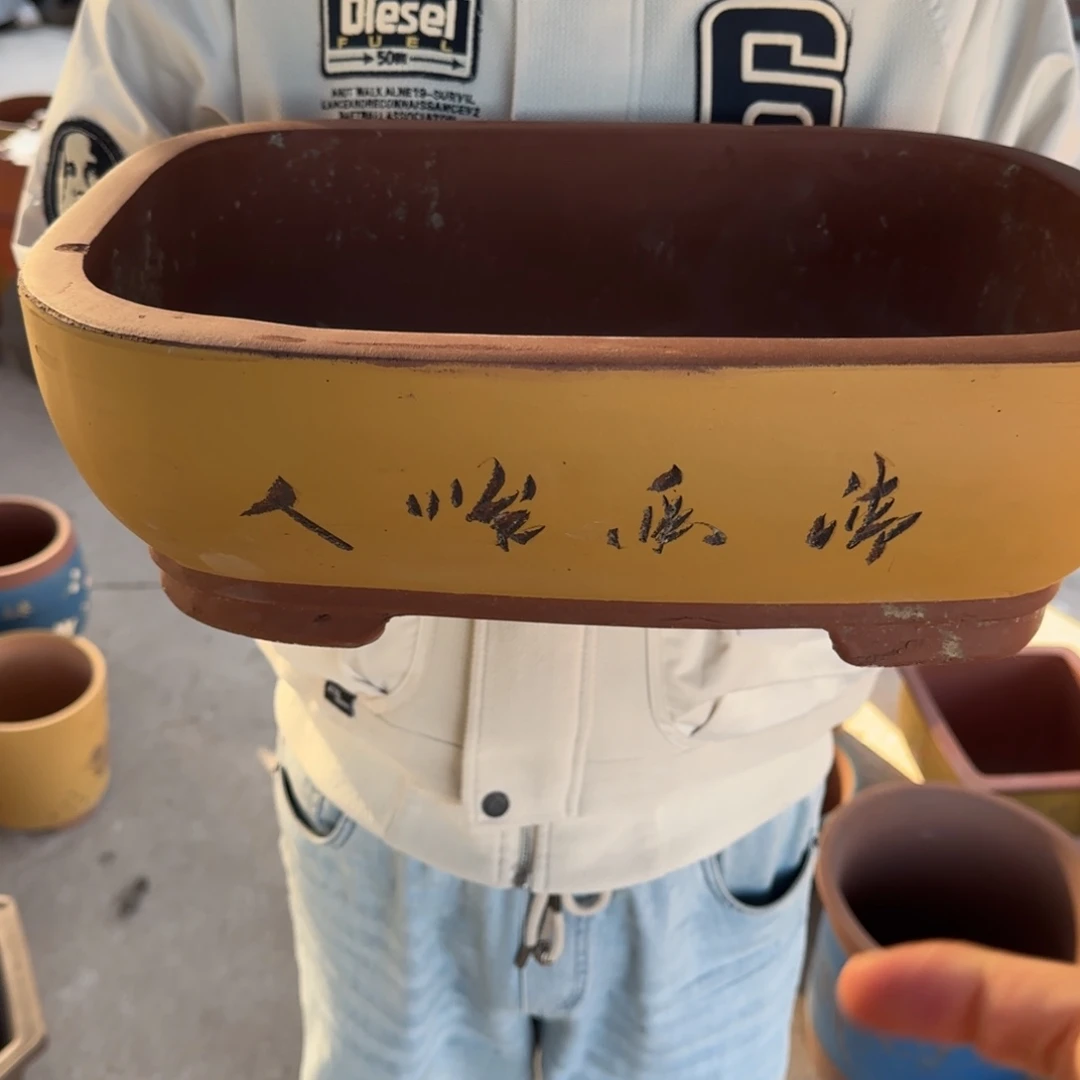 紫砂花盆口径28.20.10口径