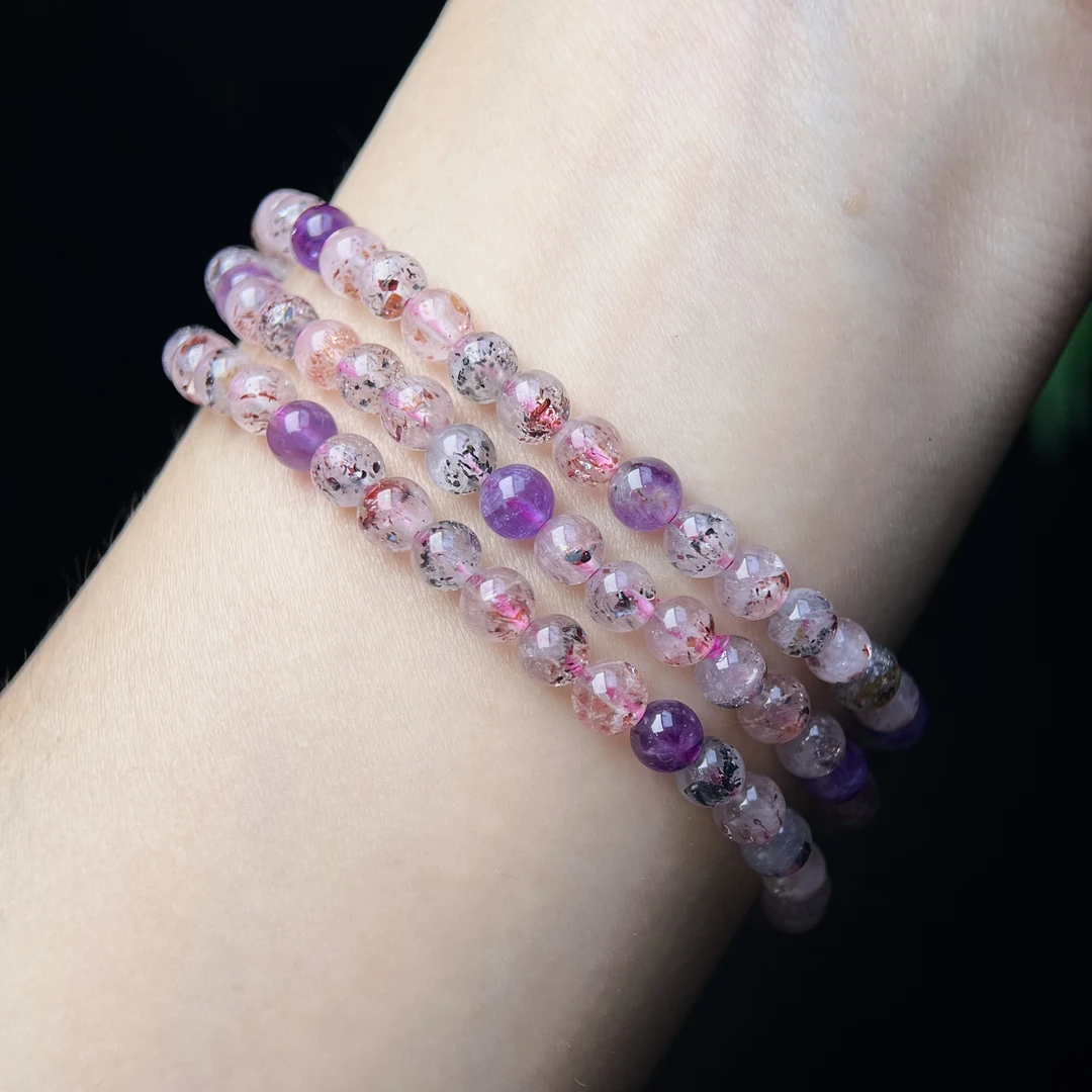 性价比彩超七多圈手串 4-6mm+合集 FX-6590（多样性发其一）