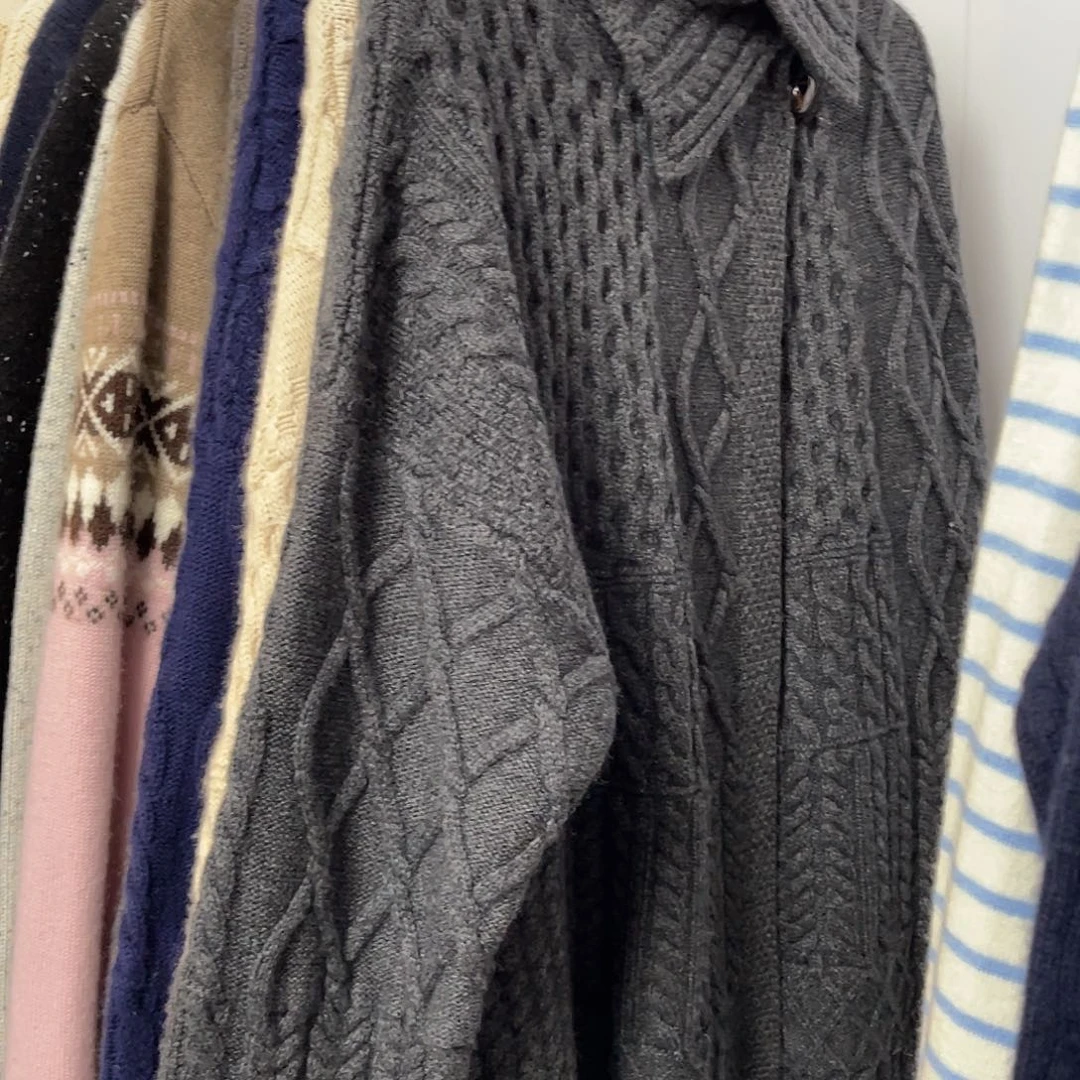 加厚 斗篷款 羊绒衫