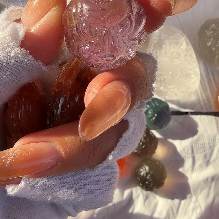 湉***宝水晶未镶嵌车挂水晶