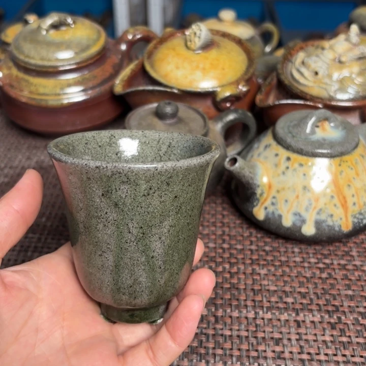 茶杯紫砂开片铛铃130