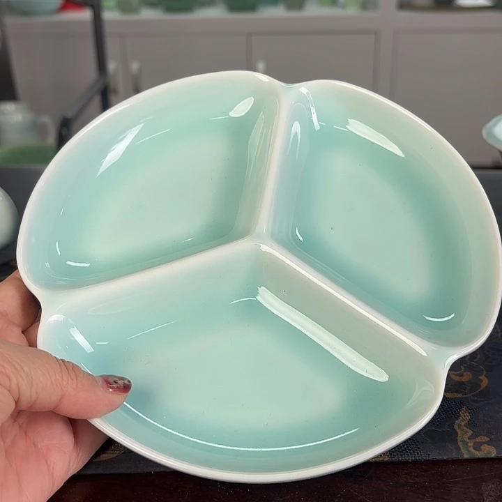 龙泉云间青瓷小米茶器