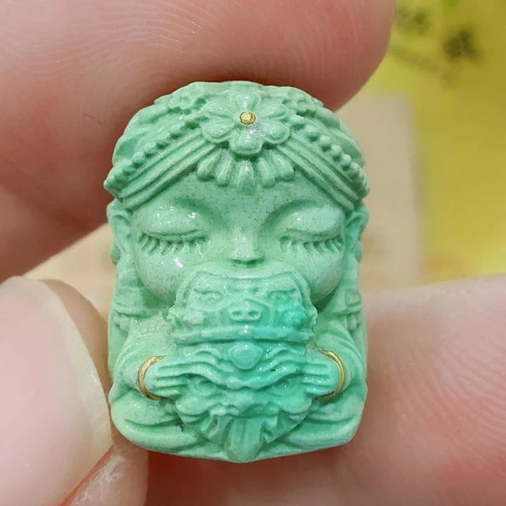 绿松石未镶嵌配饰