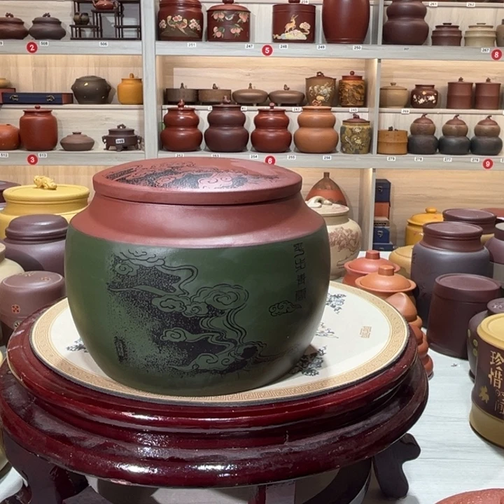 紫砂茶叶罐茶叶罐
