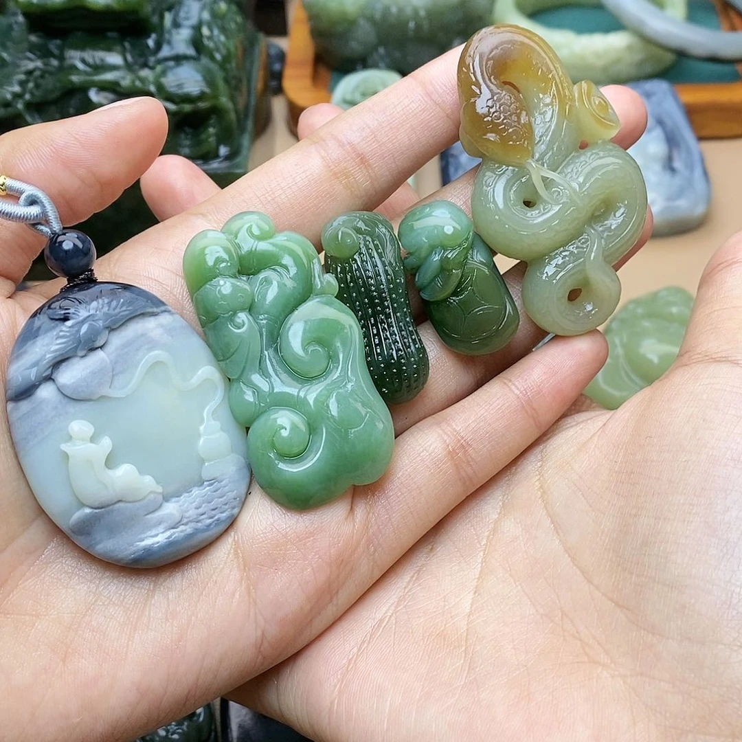 和田玉和田玉未镶嵌千*