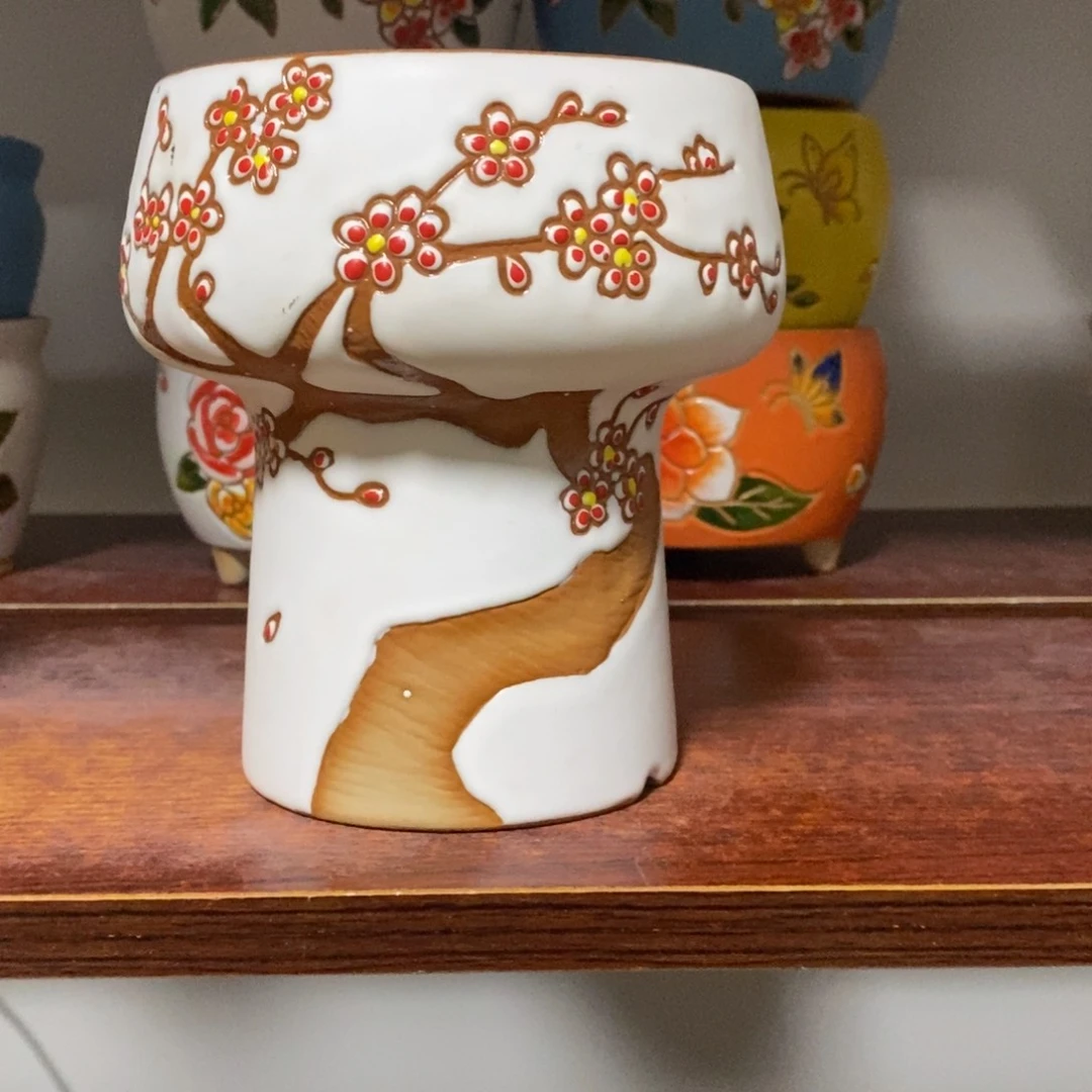 红陶韩式多肉植物花盆