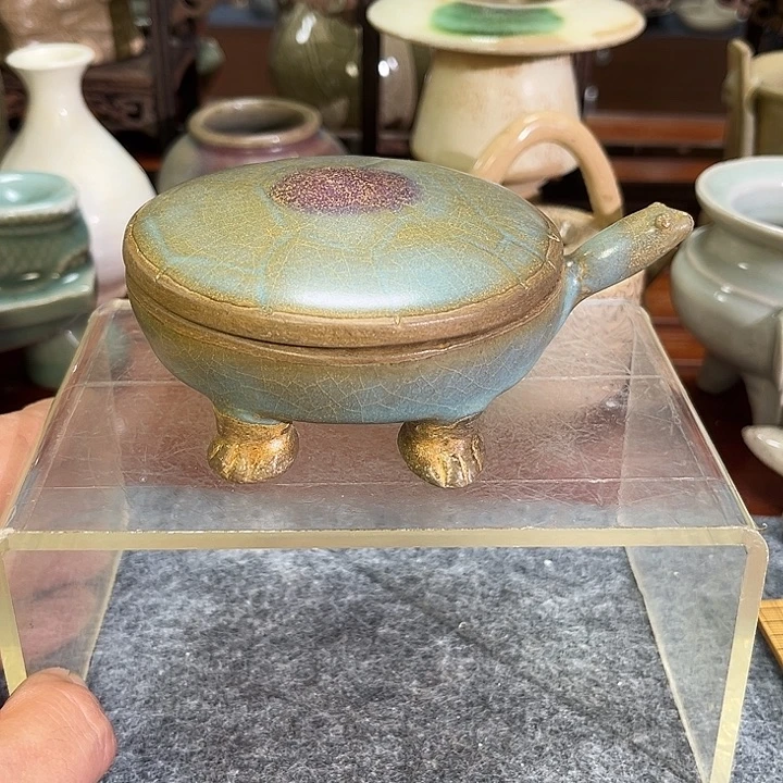 摆件时观品鉴 K门老窑瓷