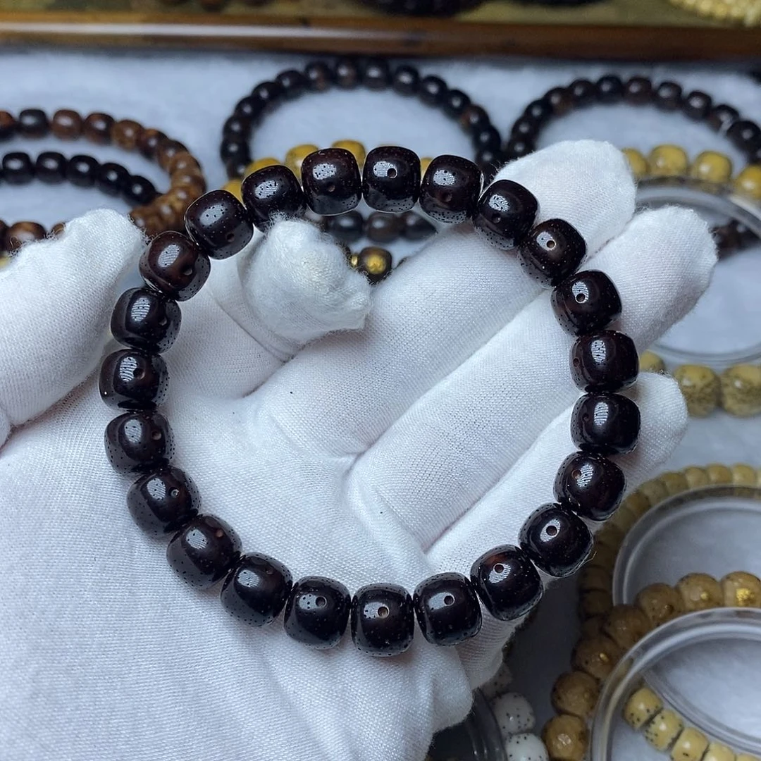 星月菩提手串胖*10黑金