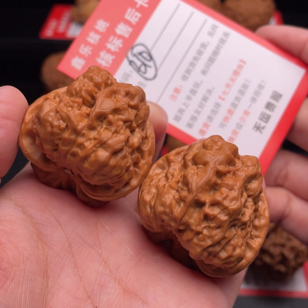 文玩核桃把件肌肉大眼睛蛙38