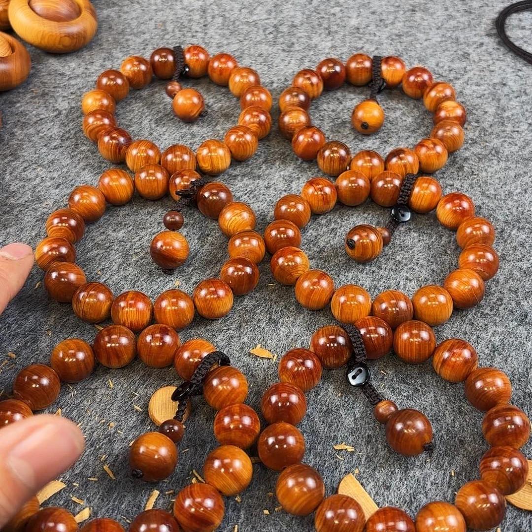 崖柏太行崖柏玉化樱桃红水磨高抛1.5