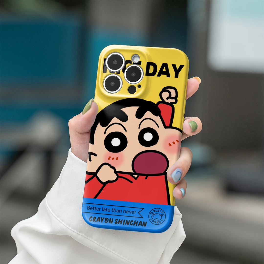 适用iPhone16pro手机壳华为mate60pro苹果15荣耀蜡笔小新手机壳